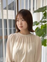 モードケイズ マノン(MODE K's MANON) 【こなれ感UP】外はねボブ×透明感カラー