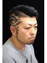 カプリヘアーデザイン(Capri Hair design)&nbsp;七三・ツーブロック★トライバルバリアート