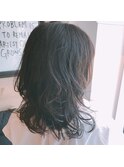 【Lib】大人かわいいミディアム×弱酸性パーマ