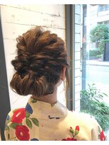 ヴァンクシー バイ ルナ(VANKCY by Luna) 【neolive plus 向ヶ丘遊園】#ヘアアレンジ#抜け感#浴衣アレンジ