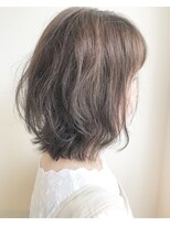 アオヘアーガーデン(ao hair garden)&nbsp;【ao hair garden】カシスブルージュ×ゆるふわロブ