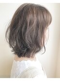 【ao hair garden】カシスブルージュ×ゆるふわロブ