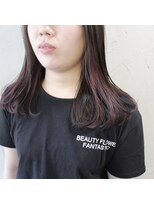 デコヘアーフラッペ(DECO HAIR frappe)&nbsp;ラベンダーピンクのインナーカラー