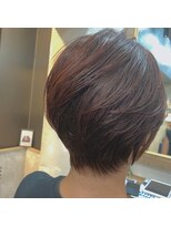 フィン(FiN by allure)&nbsp;髪質改善ショート×ピンクブラウン/下河原 聡