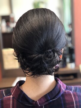 アヤジン Ayajn 30代、40代、50代の和装アップ