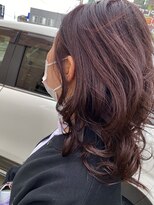 ヘアーメイク ヴァンセット HAIR & MAKE VINGT-SEPT 春らしいカラー