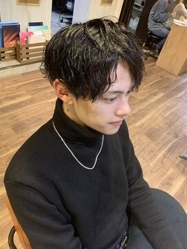 ボタニウム バイ アールサロン(BOTANIUM by RrSALON) 【BOTANIUM】ツーブロックツイストパーマ