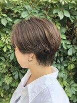 リーオオサカ(Lee Osaka)&nbsp;ハンサムショート×アッシュベージュ/kana