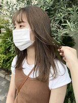 ジリー(gilly)&nbsp;【gilly】THROW×オリーブベージュ