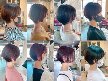 アトリエ ジル ヘアデザイン(atelier jill HAIRDESIGN)の写真/女性らしい抜け感と360°綺麗なデザインカットで一番魅力的な自分に。