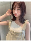 【自由が丘SENSE】くびれレイヤースタイル×外ハネミディ