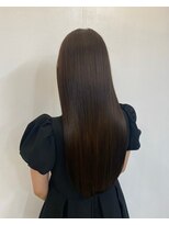 アンセム(anthe M) ツヤ髪ナチュラルベージュカラー韓国前髪カットトリートメント