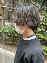 クオル 立川(QOL)&nbsp;波巻きスパイラルパーマセンターパート波巻きパーマツーブロック