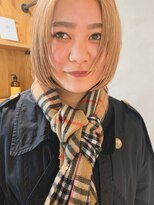 ネイビー(nvy)&nbsp;質感◎ボブ