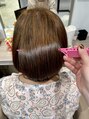 ナオキ ヘアー ドレッシング 渋谷(NAOKI HAIR DRESSING) 髪に合わせた特別な薬剤を使って乾かしただけでまとまる髪へ