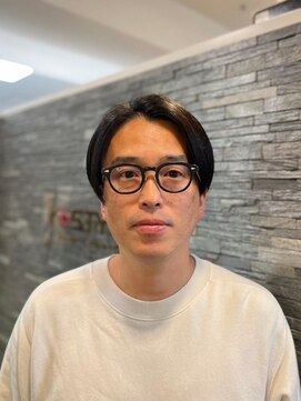 ケースタイル ヘアスタジオ 有楽町本店(K-STYLE HAIR STUDIO) センターパート/ナチュラル/ツーブロックマッシュ/毛流れ