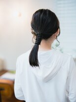 ヘアデザイン ステラ(hair design sTella)&nbsp;★綺麗めポニーテールアレンジ★
