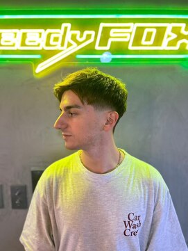 グリーディーフォックス 三軒茶屋(GreedyFOX) 波巻き/マッシュパーマ/ウルフ/ハイライト<理容室>三軒茶屋