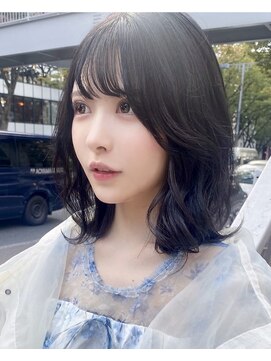 ティア(Tia.) 縮毛矯正/髪質改善トリートメント/ミディアムヘア/グレージュ