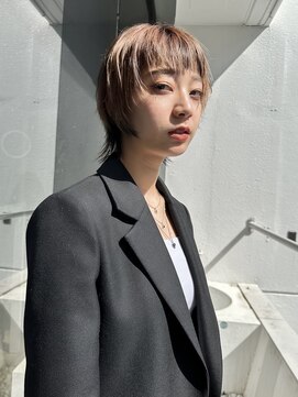 イトシテ ぱっつんバング×ショートウルフ　【鎌田　隆雅】