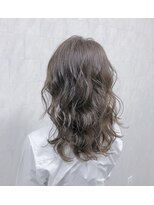 ゆる巻きセミロング/30代40代50代