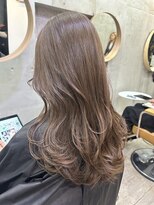 ソルトウォーター(SALT WATER) ブラウンカラー/レイヤースタイル/代官山/ブリーチなし