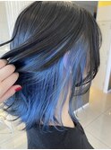 ブリーチカラー インナーブルー /コノミ.