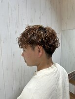 ソワン ドゥ ブレス 立花店(soin de brace) メンズブリーチスパイラルパーマ/サーフカール