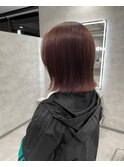 ぱっつんボブ☆ ベビーピンク/ヘルシースタイル