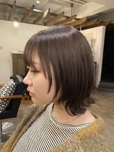 ブルーノ ヘアサロン(BRUNO. hair salon) くびれボブ×フェイスレイヤー