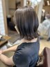 カット＋カラー＋ハイライト＋トリートメント￥27500→￥24200脱白髪染可能