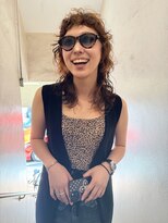 ソイ 下北沢(soi)&nbsp;【mullet perm】マレットヘア_ウェーブパーマ_前髪パーマ_ウルフ