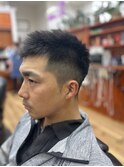 3ミリ刈り上げ