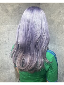 キャラ シャローネ 池袋(Chara Chalone) ホワイトパープル/ケアブリーチ/資生堂アルティスト【れいな】