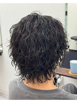 ブライト(BRIGHT) ［BRIGHT］センターパート×波巻き［静岡/メンズ/静岡駅］