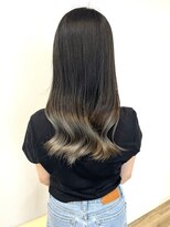 ハノン(Hanon)&nbsp;裾カラー×グレー