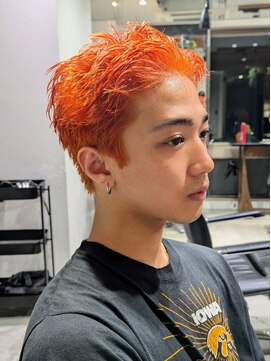 ゴーズゴードットビー 吉祥寺(go s go .b) 【gosgo近藤】スパイキーショート/ハイトーンカラー