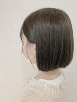 ネオヘアー 曳舟店(NEO Hair)&nbsp;ブリーチなし/ブラウンベージュ/ぱつっとボブ