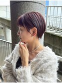 大人可愛いマッシュショートカットスタイル/マッシュショート