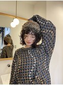 帽子をかぶっても可愛い★ボブウルフ