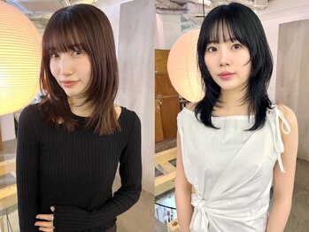 カシェ ナカザキ(CACHE NAKAZAKI)の写真/カジュアルな抜け感や、やわらかい大人moodなど、いろんなレイヤースタイルが得意なデザインサロン