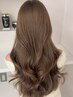 【学割U24】全体ワンカラー（前髪カット付き）￥7700