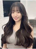 韓国ヘア/韓国スタイル/縮毛矯正/髪質改善/レイヤーカット