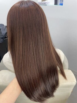 アリアツイン バイ エクラート 池袋西口店(ARiA TWiN by ECLART) 艶ブラウン[髪質改善][縮毛矯正]