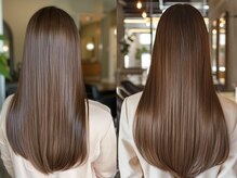 どこから見ても美しい髪へ導くメニュー/髪質改善縮毛矯正