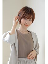 ハピネス 王寺店(Happiness) 耳掛け丸みショート 奈良ショート20代30代40代50代