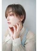 【GEEKS渋谷】スモーキーアッシュ/クールショート/20代30代/小顔