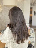 ビーチ(BEACH) ナチュラルベージュ透明感カラーレイヤーカット