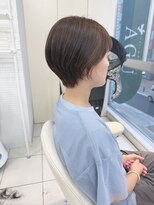 ヘアアンドデイスパ アグー(hair&dayspa AGU) くびれショートボブ