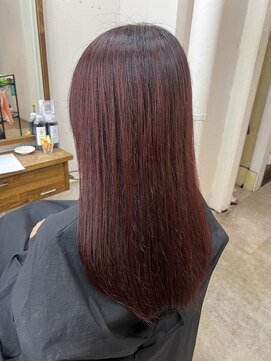 アジールヘア 北千住駅西口店(agir hair) ブリーチなしダブルカラー/ピンク/kitasenju